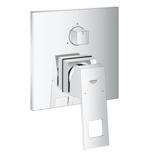 Змішувач прихованого монтажу на 3 споживача Grohe Eurocube (24094000) фото - 1