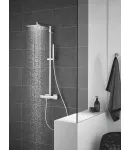 Душова система з термостатом для душа Grohe Euphoria Cube System (26087000) фото - 2
