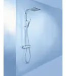 Душова система з термостатом для душа Grohe Euphoria Cube System (26087000) фото - 6