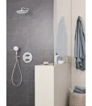 Верхній душ з настінним кронштейном Grohe New Tempesta Classic (26411000) фото - 3