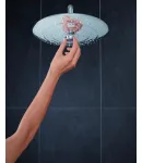 Верхній душ з настінним кронштейном Grohe Euphoria (26458000) фото - 4