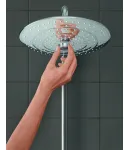 Верхній душ з настінним кронштейном Grohe Euphoria (26458000) фото - 6