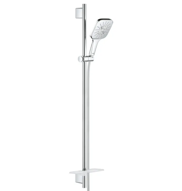 Душовий гарнітур зі штангою, 3 режими струменю Grohe Rainshower SmartActive (26586000) фото - 1
