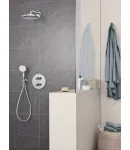 Верхній душ з настінним кронштейном Grohe Tempesta (260000) фото - 2