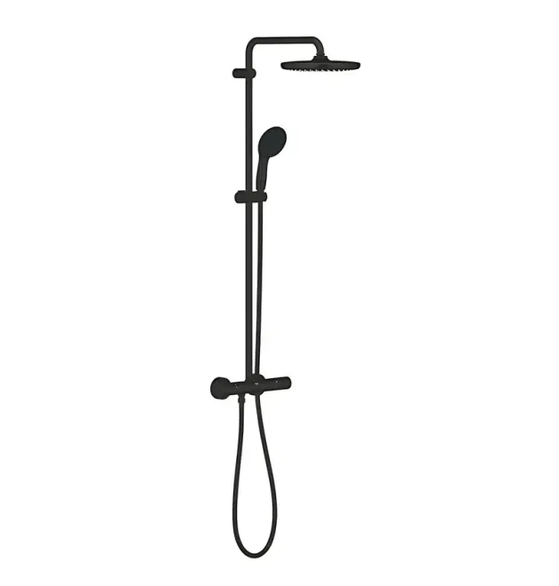Душова система з термостатом для настінного монтажу Grohe Tempesta System 250 (266702431) фото - 1