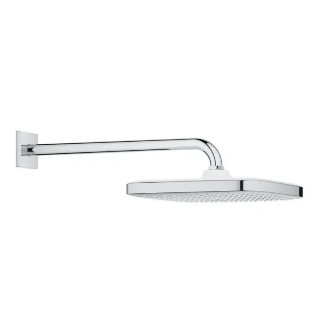 Верхній душ з настінним кронштейном Grohe Tempesta Cube (26687000) фото - 1