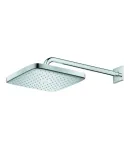 Верхній душ з настінним кронштейном Grohe Tempesta Cube (26687000) фото - 4