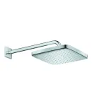 Верхній душ з настінним кронштейном Grohe Tempesta Cube (26687000) фото - 8