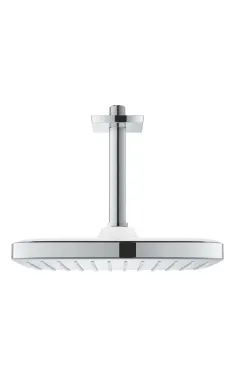 Верхній душ зі стельовим кронштейном Grohe Tempesta Cube (260088000)