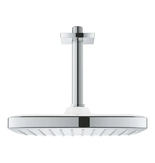 Верхній душ зі стельовим кронштейном Grohe Tempesta Cube (260088000) фото - 1