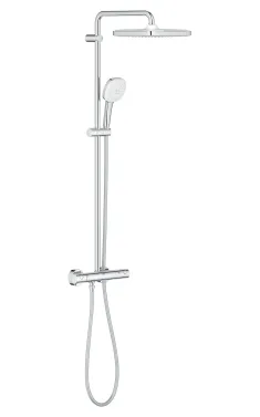 Душова система з термостатом для настінного монтажу Grohe Tempesta System 250 Cube (26689001)