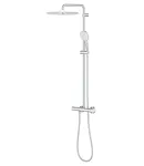 Душова система з термостатом для настінного монтажу Grohe Tempesta System 250 Cube (26689001) фото - 5