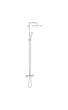 Душова система настінного монтажу з термостатом для ванни Grohe Tempesta System 250 Cube (26691001)