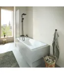 Душова система настінного монтажу Grohe Tempesta System 250 Cube з термостатом для ванни (266912431) фото - 6