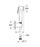 Гігієнічний душовий набір Grohe Tempesta-F Trigger Spray (27513001) фото - 7
