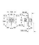 Смеситель для душа Grohe BauClassic (29048000) фото - 2
