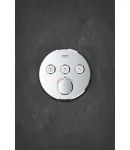 Термостат скрытого монтажа Grohe Grohtherm SmartControl на 3 потребителя, хром (29121000) — фото 3