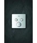 Термостат скрытого монтажа Grohe Grohtherm SmartControl на 2 потребителя, хром (29124000) — фото 6
