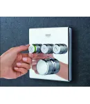 Термостат прихованого монтажу Grohe Grohtherm SmartControl на 3 споживачі, хром (29126000) — фото 3