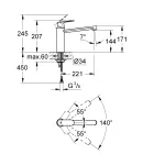 Змішувач для кухні Grohe Eurosmart Cosmopolitan (30193000) фото - 6