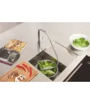 Змішувач для кухні з висувним виливом Grohe Essence New (30270000) фото - 8