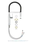Змішувач для кухонної мийки Grohe Essence, одноважільний, хром, 30294000 — фото 10