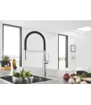 Змішувач для кухонної мийки Grohe Essence, одноважільний, хром, 30294000 — фото 7