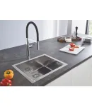 Змішувач для кухонної мийки Grohe Essence, одноважільний, хром, 30294000 — фото 9