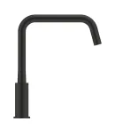 Смеситель для кухонной мойки Grohe Eurosmart, однорычажный, чёрный матовый, поворотный излив, 305672430 — фото 5