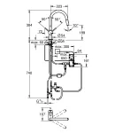 Сенсорний змішувач для кухні з висувним виливом Grohe Minta Touch (31358DC2) фото - 3