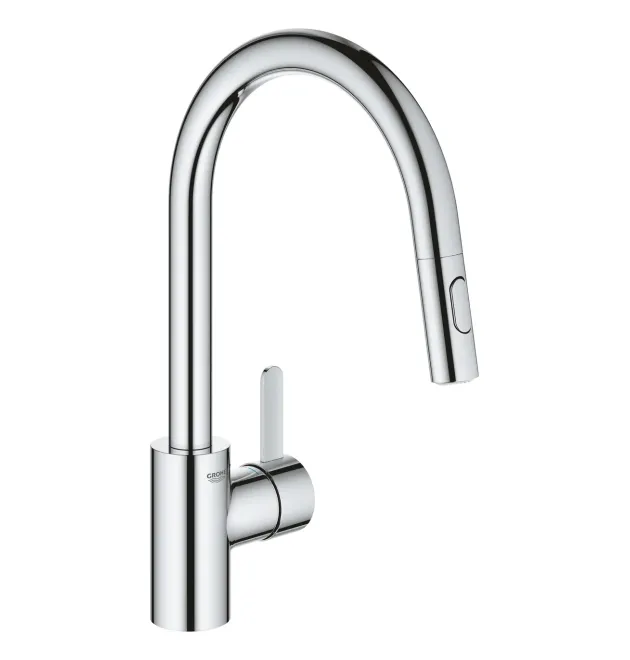 Змішувач для кухні з висувним виливом Grohe Eurosmart Cosmopolitan (31481001) фото - 1