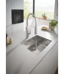 Мийка для кухні із нержавіючої сталі Grohe K700U (31574SD1) фото - 8