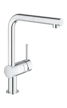 Змішувач для кухні з висувним виливом Grohe Minta (32168000)