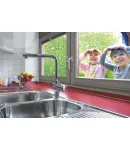Змішувач для кухні з висувним виливом Grohe Minta (32168000) фото - 10