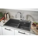 Змішувач для кухні з висувним виливом Grohe Minta (32321002) фото - 3