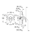 Змішувач для душу Grohe Euroeco New (32742000) фото - 2