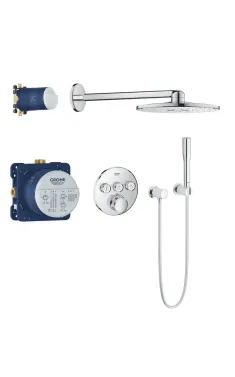 Душова система прихованого монтажу з термостатом Grohe Grohtherm SmartControl (34705000)