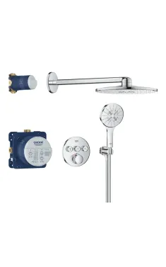 Душова система прихованого монтажу з термостатом Grohe Grohtherm SmartControl (34863000)
