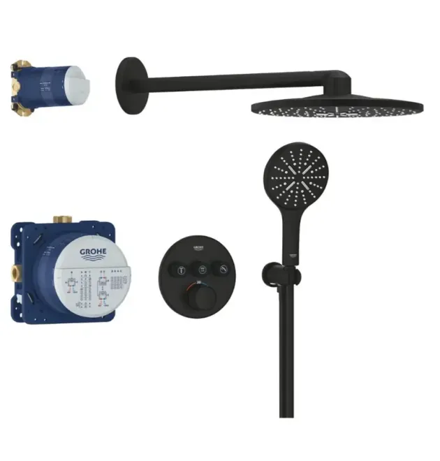 Душова система прихованого монтажу Grohe Grohtherm SmartControl з Rainshower SmartActive 310 (34863KF0) фото - 1