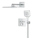 Душова система прихованого монтажу на 3 виходи з термостатом Grohe Grohtherm SmartControl (34864000) фото - 6