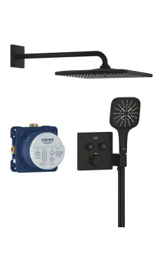 Душовий комплект Grohe Grohtherm SmartControl із Rainshower 310 Mono Cube (34865KF0)