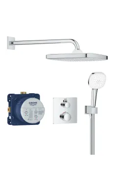 Душова система прихованого монтажу з термостатом Grohe Grohtherm (34871000)