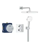Душова система прихованого монтажу з термостатом Grohe Grohtherm (34871000) фото - 4
