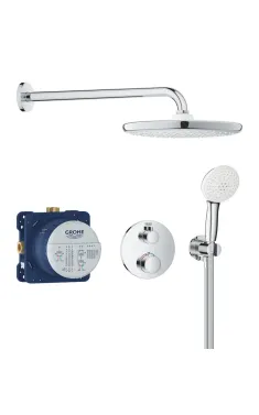 Душова система прихованого монтажу з термостатом Grohe Grohtherm (34872000)