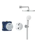 Душова система прихованого монтажу з термостатом Grohe Grohtherm (34872000) фото - 4