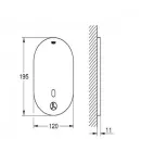 Змішувач для душу безконтактний Grohe Eurosmart Cosmopolitan (36415000) фото - 2