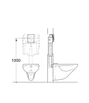 Панель змиву Grohe Skate Air для унітазу вертикальна (38505KF0) фото - 4