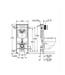 Комплект для унітазу Grohe Rapid SL 3в1, висота інсталяції 1,13 м (39939000) фото - 2