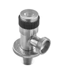 Кран для подключения сантехприборов Champion VAL-05 1/2x3/4 из нержавеющей стали SUS304 (CH0324) фото - 3