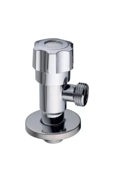 Кран для подключения сантехприборов Champion VAL-06 1/2x1/2 Chrome (нержавеющая сталь) (CH6196)